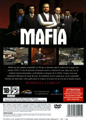 Mafia box cover back